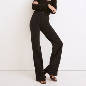 Madewell tall high waisted flares stretch long inseam
